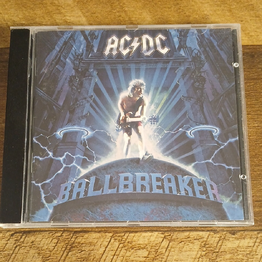 AC/DC Ballbreaker CD - Blue and Black Cover
